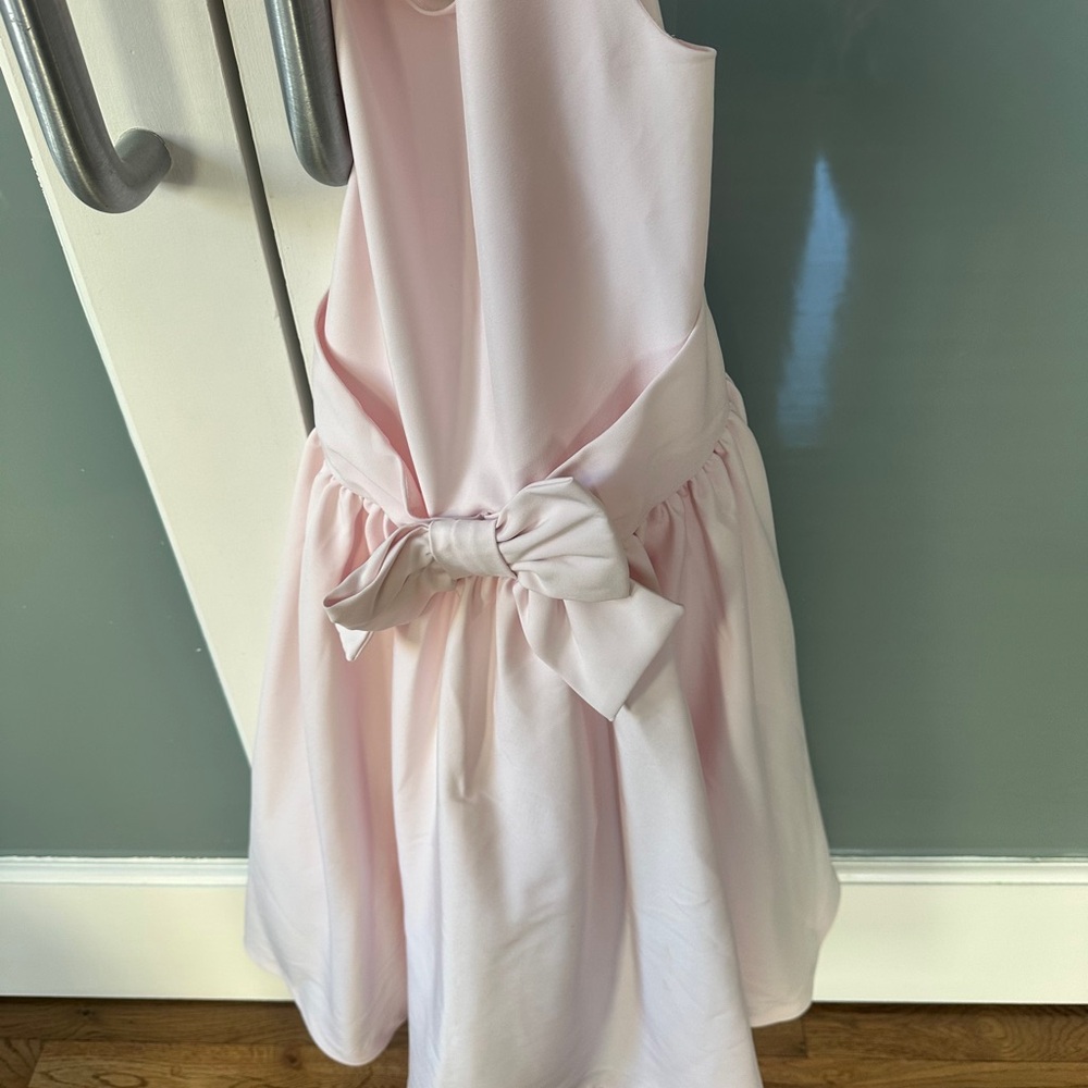 Janie and Jack Light Pink Dress with Bow